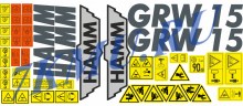 Набор стикеров для Hamm CRW15
